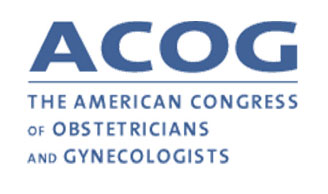 The American Congress of Obstetricians and Gynecologists Logo